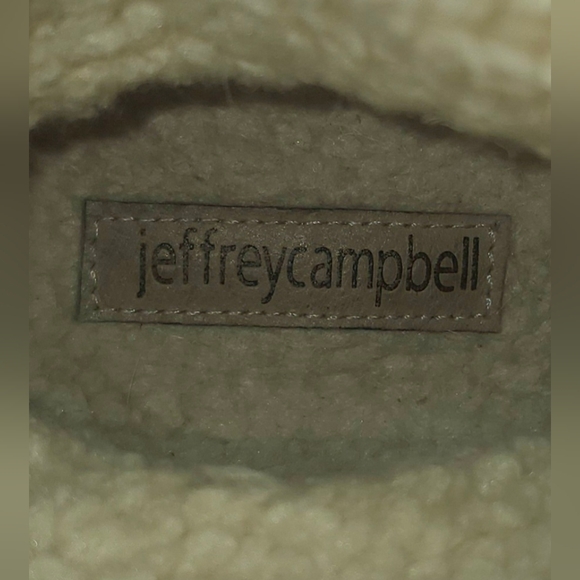 Jeffery Campbell Fluffy Cream Boots - Picture 6 of 7